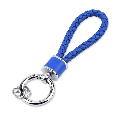 Porte-clés Fmeida pour femmes Porte-clés tricotés à la main Porte-clés de voiture simples Accessoires de clés de mode
