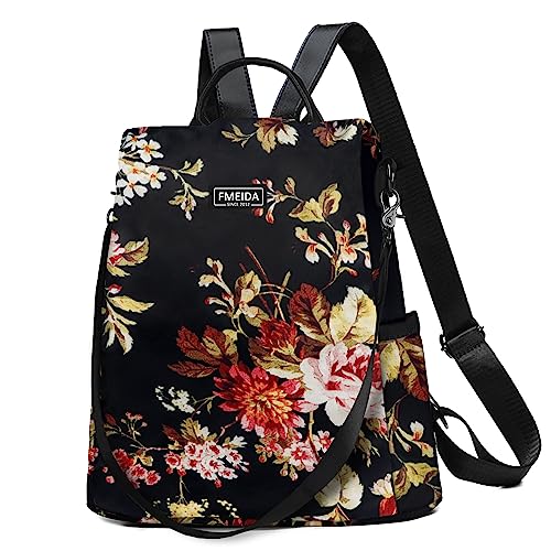 Fmeida Backpack Purses for Women Anti-Theft Travel Backpack Waterproof Daypack Fashionable Convertible Backpack for College Office Supplies