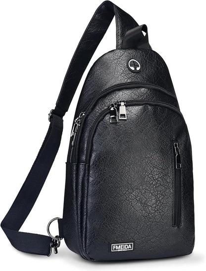 Fmeida Anti-Theft Sling Bag for Women & Men – Crossbody Travel Backpack – fmeida