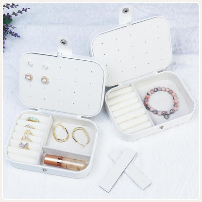 Fmeida MRS Travel Jewelry Case Small Jewelry Box Jewelry Organizer Travel Accessories for Bride, Bachelorette Party Bridal Shower Engagement Wedding Gift